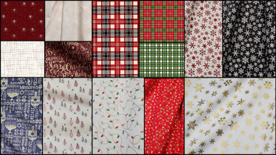 Winter & Holidays - Fabric by the Yard