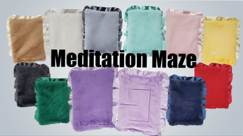 Fidget Blanket w/the Meditation Maze