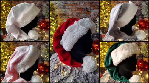 DESIGNER SANTA HATS - Handmade, Limited Edition.