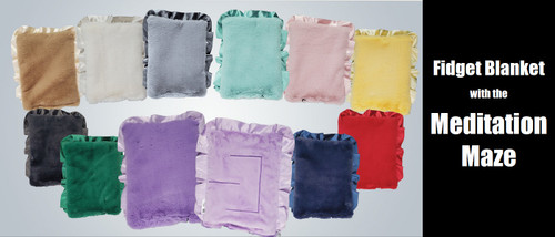 Marble Maze Fidget Blanket