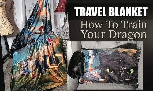 A Step Ahead Therapy FANDOM Travel Blanket. (45"x60")