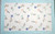 A Self-Binding Saltwater CHENILLE Medium Blanket, w/Minky SAFARI ANIMALS. (27"x40")