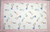 A Self-Binding Dusty  Rose SANTA FE Medium Blanket, w/Minky SAFARI ANIMALS. (45"x56" )