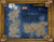 Pre-Order! The GOT WORLD MAP, X-Large Minky Blanket, w/Self-Binding Edges. (60"x77") ocean
