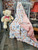 This is an example of a finished Fairy Tale blanket with Pink Grapefruit in Bella on the back side