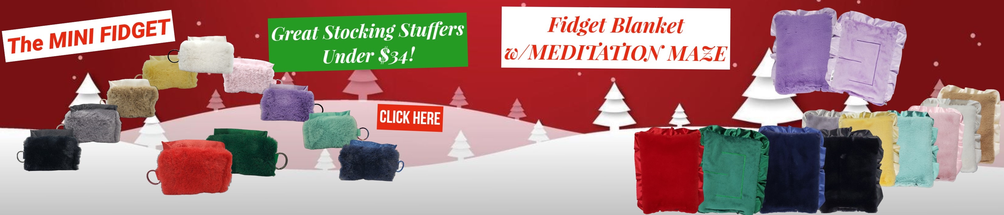 Luxury Soft Minky Blankets The Original Fidget Blanket & Travel