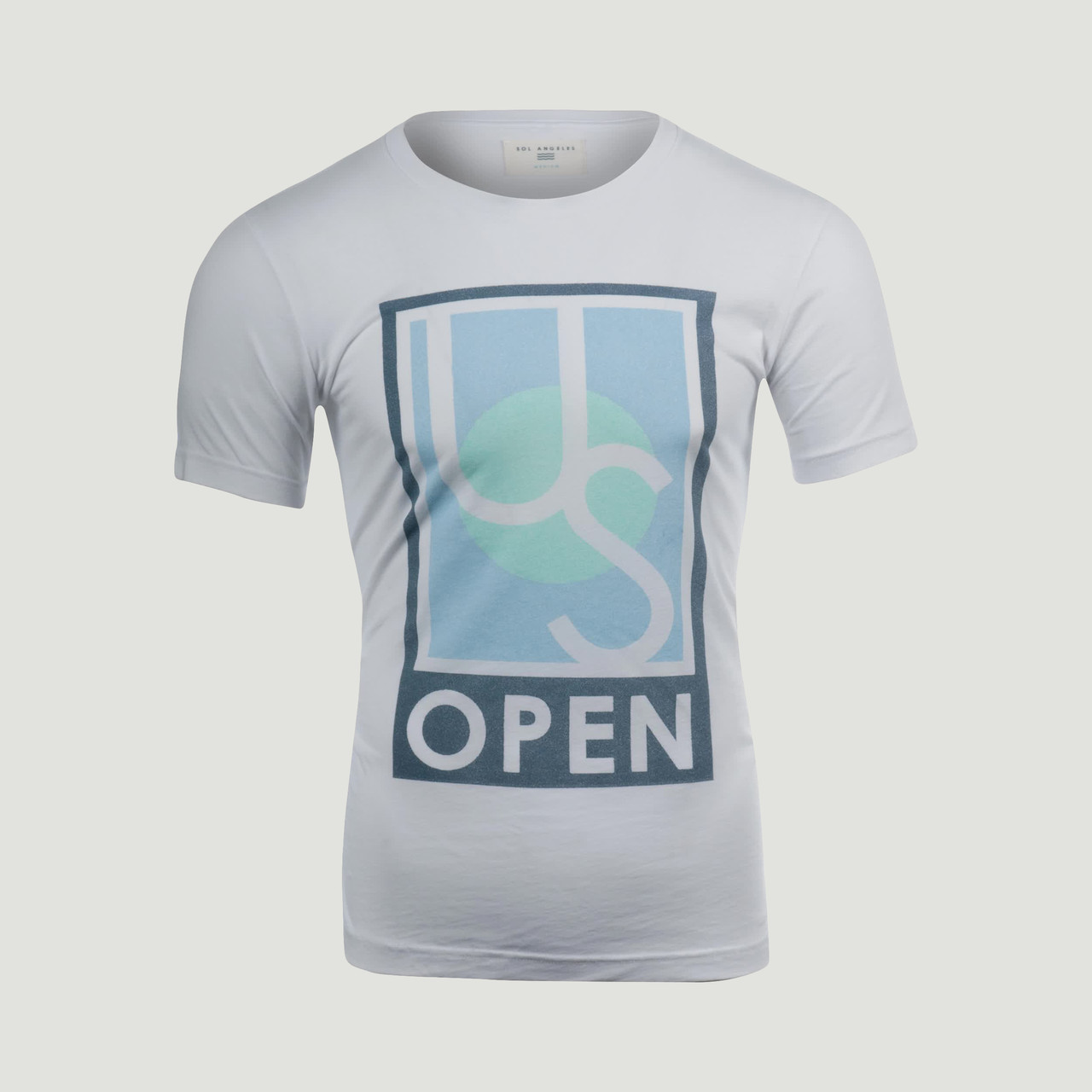 Sol Angeles Boxed Graphic T-Shirt - White - US Open Shop