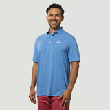 TASC Cloud Polo- Brookline Stripe Blue/Red TASC Cloud Polo- Brookline Stripe Blue/Red