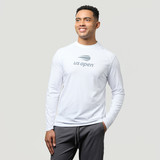 US Open Collection Carrollton Screenprint L/S Tee- White