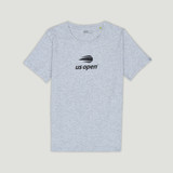 US Open Collection Women's All Day Screenprint S/S Tee- Light Grey