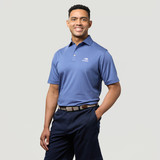US Open  Collection B. Draddy Captain Cool Polo- Blue