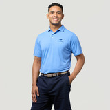 US Open Men's Peter Millar Polo Clark Jersey - Blue