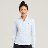 US Open Women's Peter Millar 1/4 Zip Honey Deuce Sun Shirt