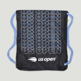 US Open Collection Cinch Bag- Black