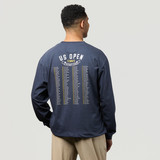 US Open American Needle Brass Tacks Past Champions L/S Shirt- Navy
