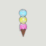 US Open Collection 2026 Peace Love & Ice Cream Pin