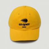 US Open Men's 2023 47 Brand Clean Up Adjustable Hat - Yellow Gold