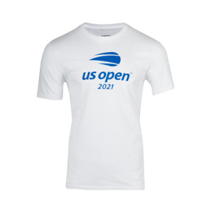 Men's 2021 Official Logo Short Sleeve T-shirt - White Men's 2021 Official Logo Short Sleeve T-shirt - White