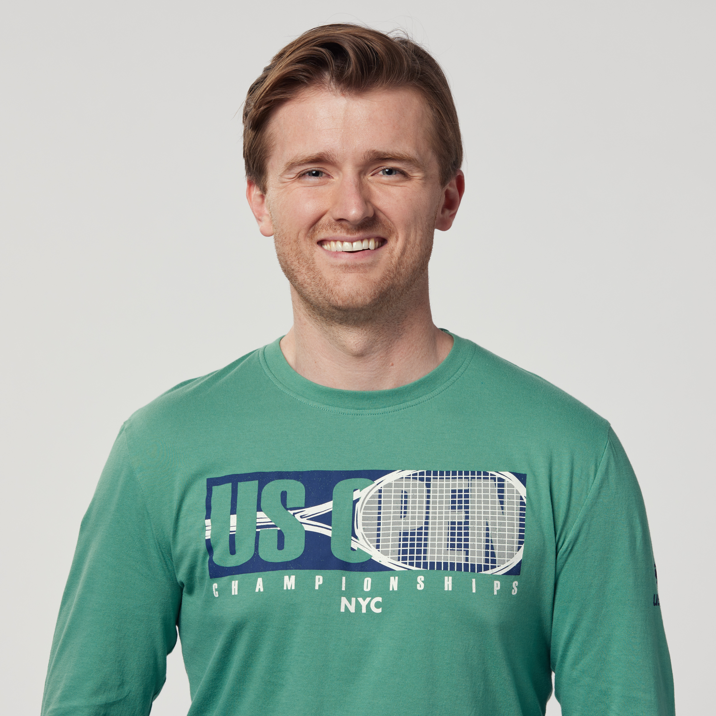 American Needle Racquet Graphic Long Sleeve T-Shirt - Green