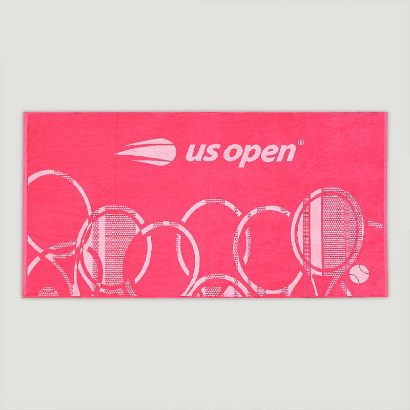 US Open Beach Towel - Pink