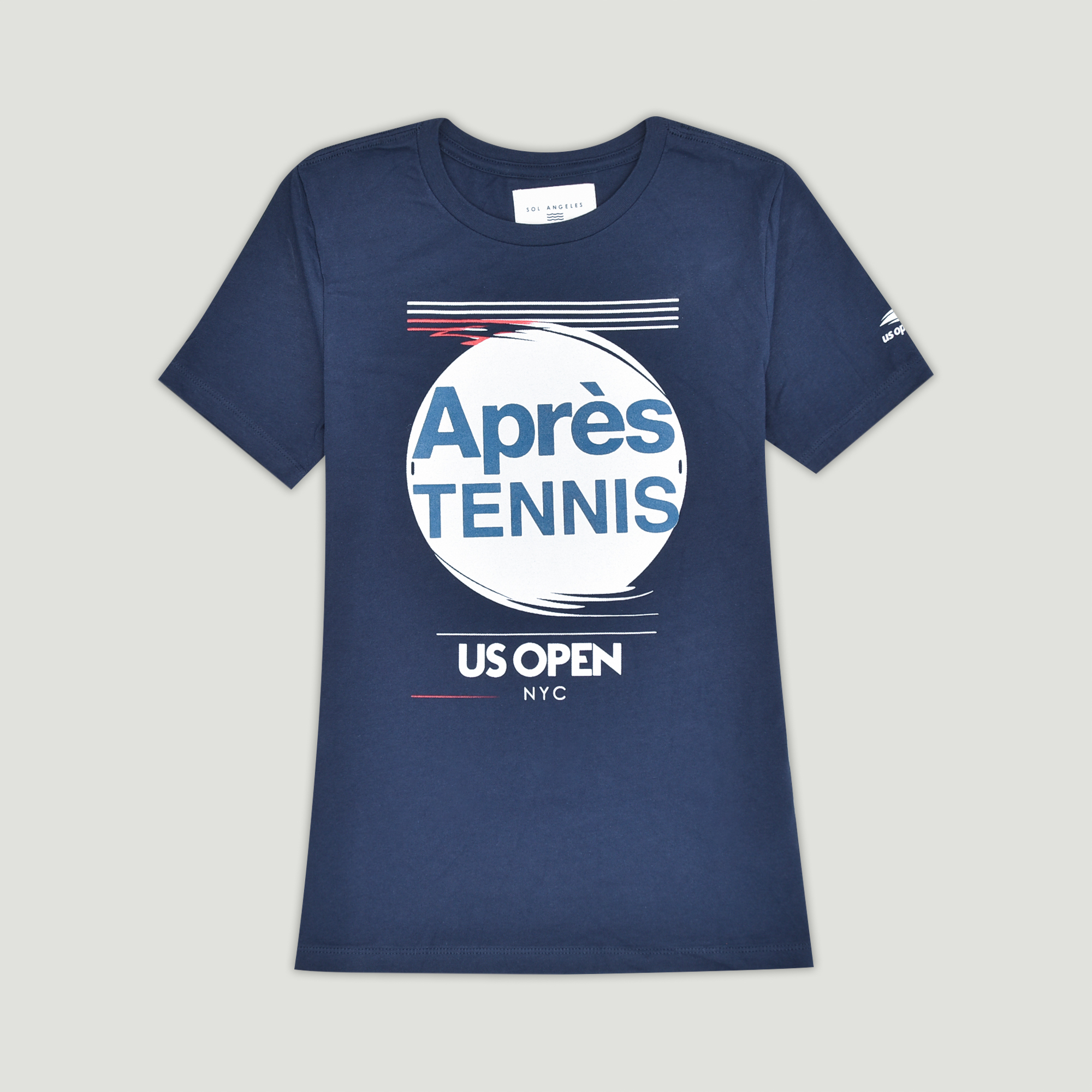 Sol Angeles Women's Apres Crew T-Shirt - Navy
Front