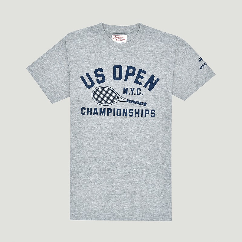 US Open American Needle Racquet Brass Tacks T-Shirt