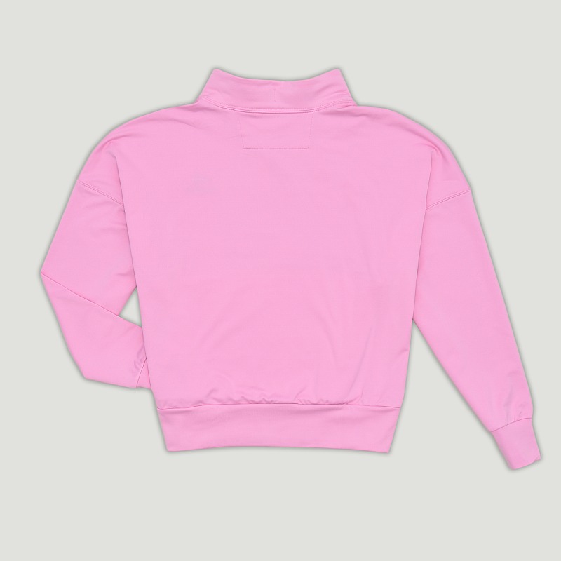US Open Zero Women's Evie Mockneck Sweatshirt - Pink