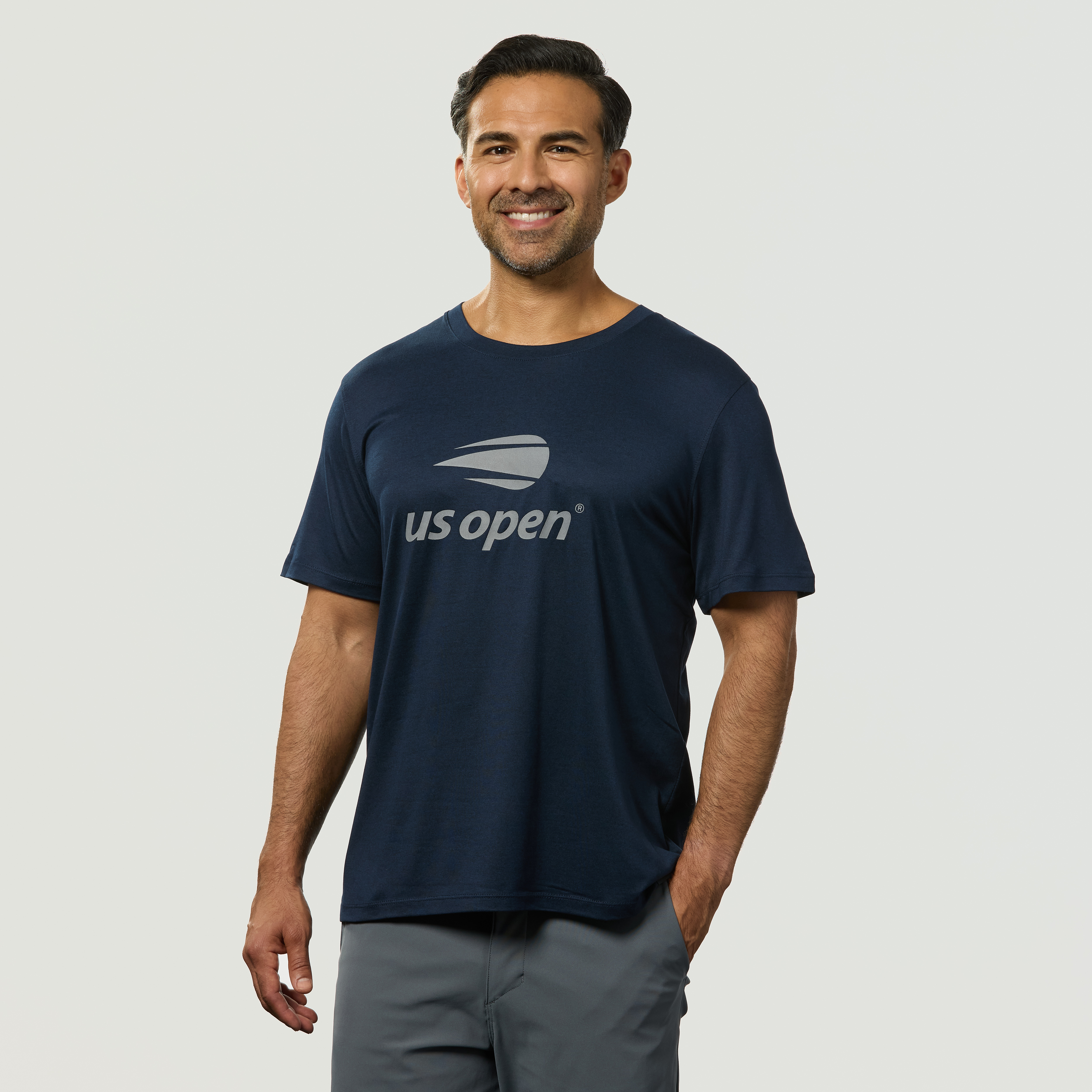 US Open Performance Short Sleeve T-Shirt - Navy