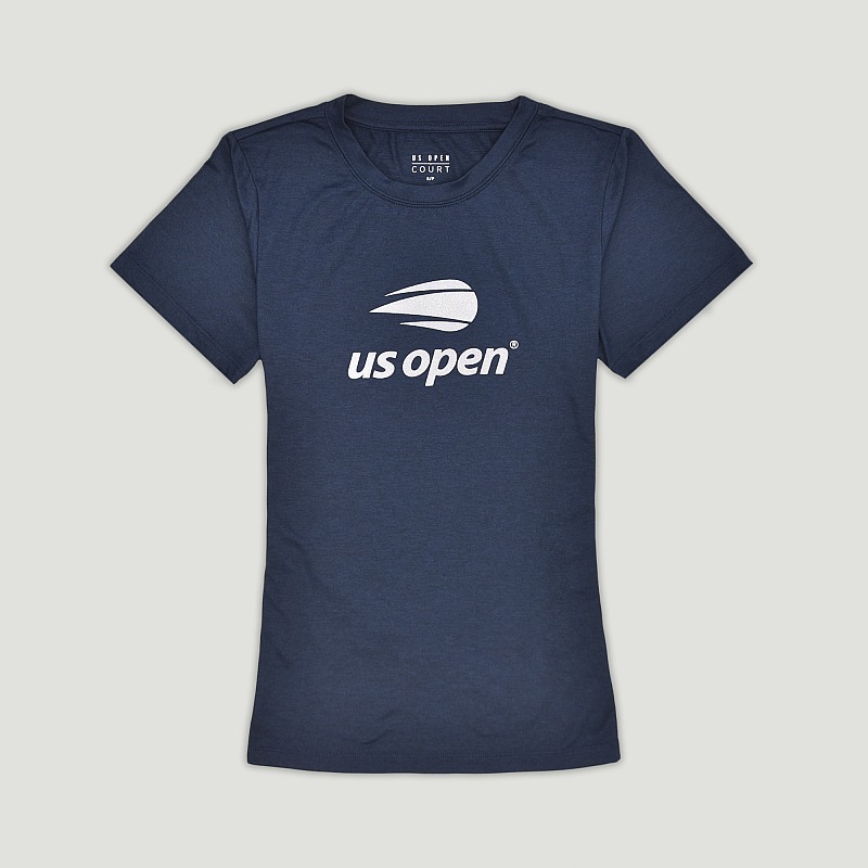 US Open Women's Performance Short Sleeve T-Shirt - Navy
