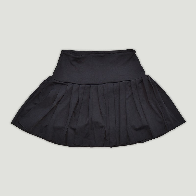US Open Collection Women's Pleated Tennis Skort - Black