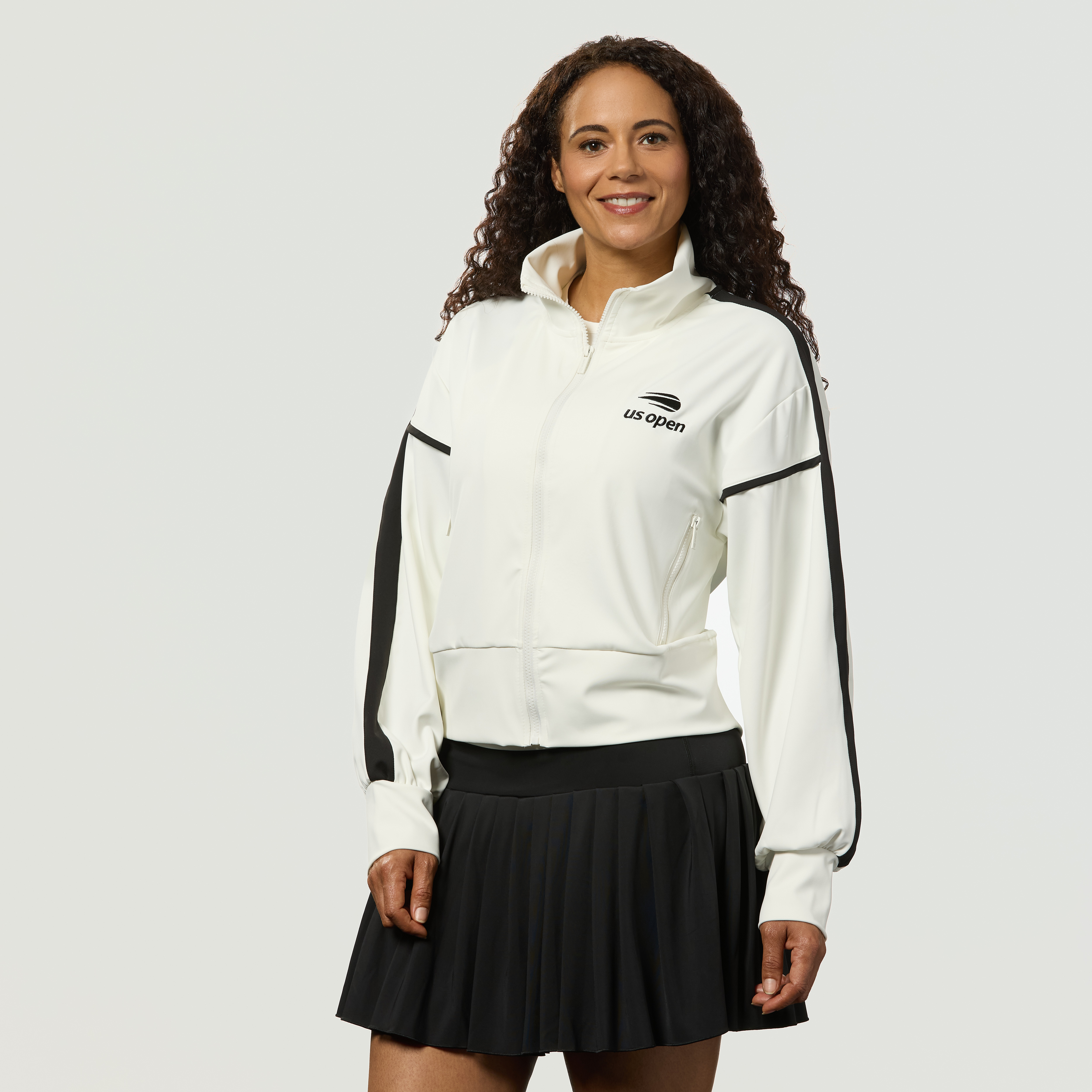 US Open Women's Scuba Jacket - White