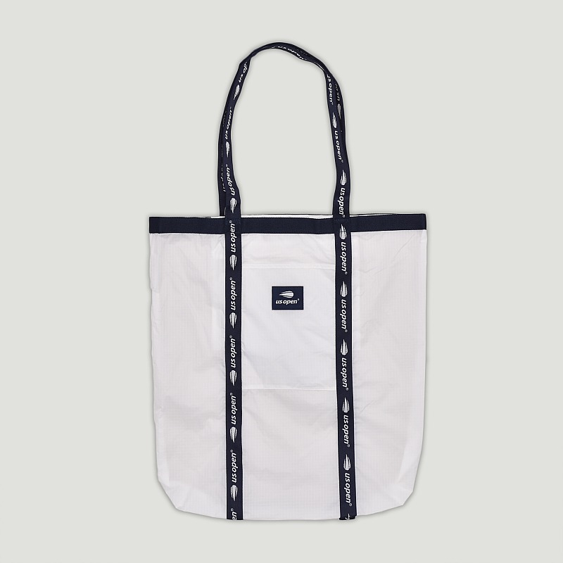 Nylon Tote Bag - White