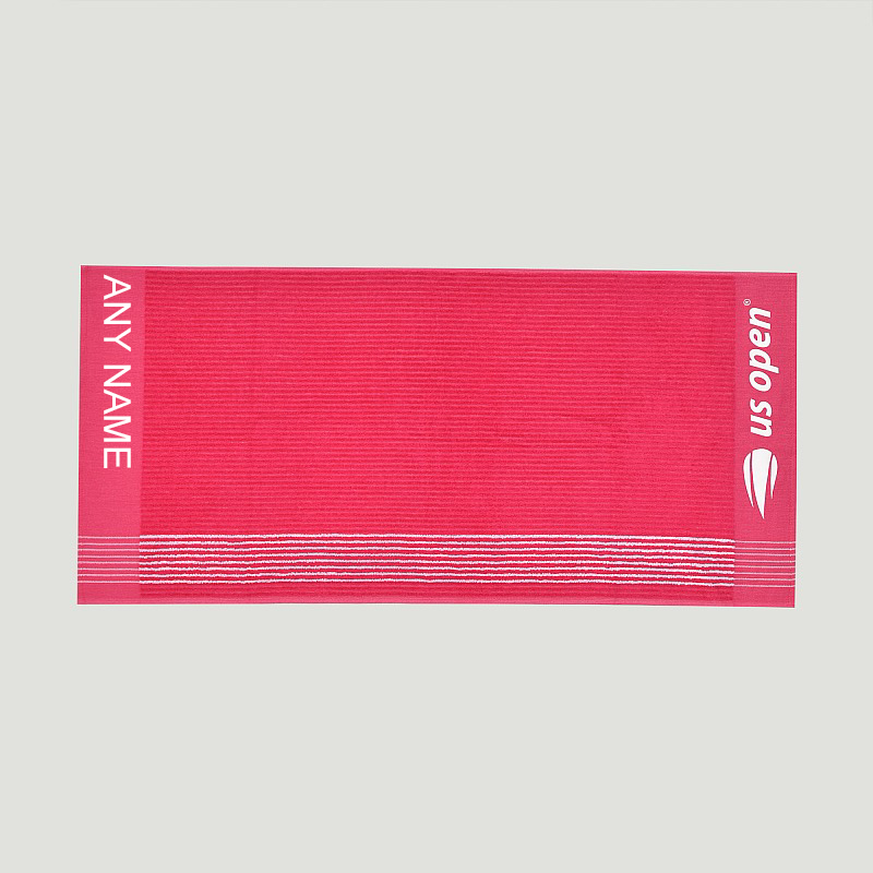 US Open Custom Towel - Pink