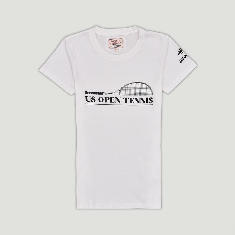 US Open American Needle Women's USO Tennis T-Shirt - White