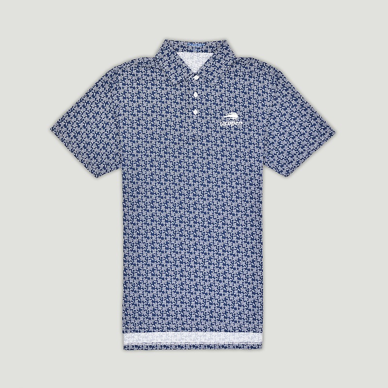 B.Draddy Cool Casner Polo - Blue