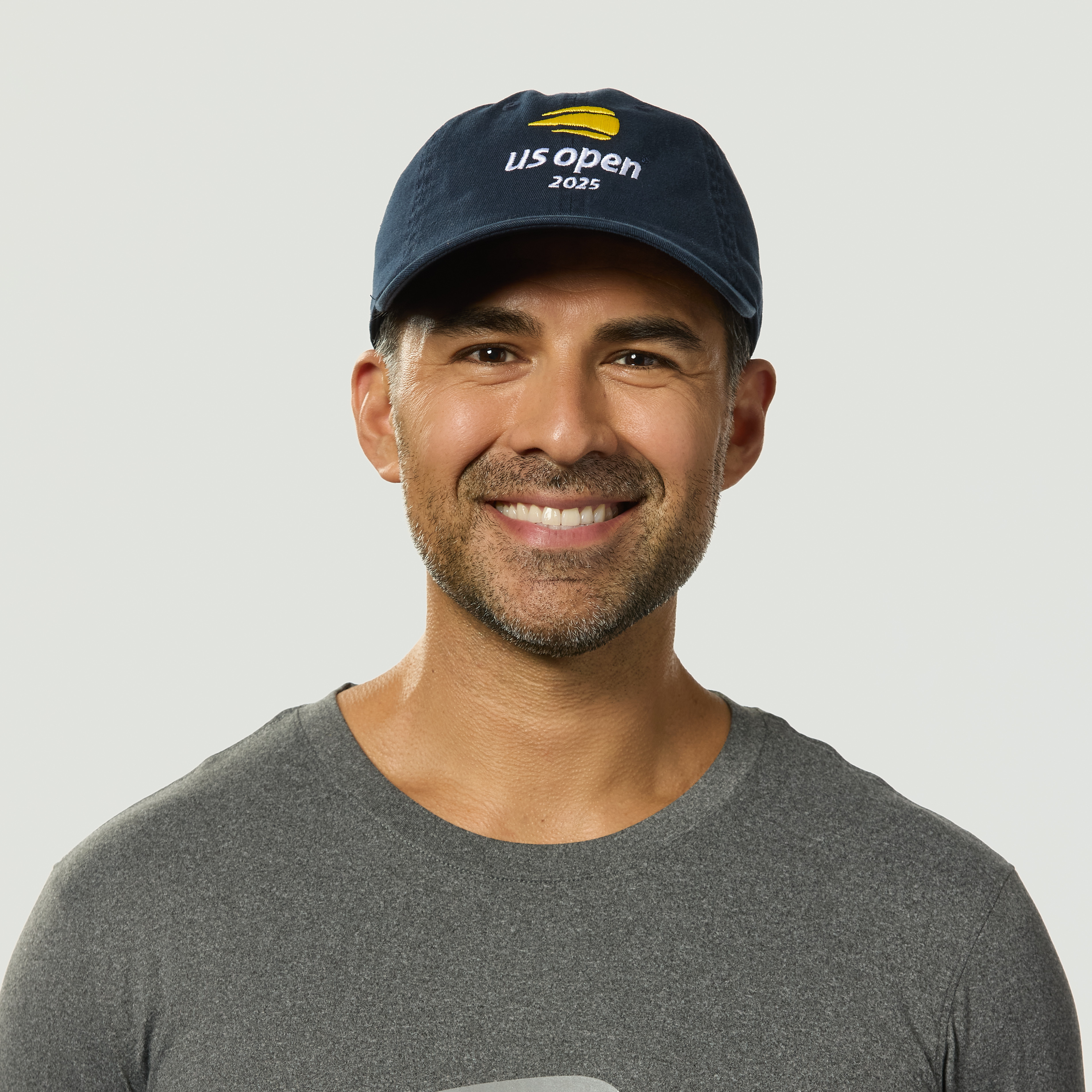 US Open American Needle 2025 Washed Slouch Hat - Navy- Front