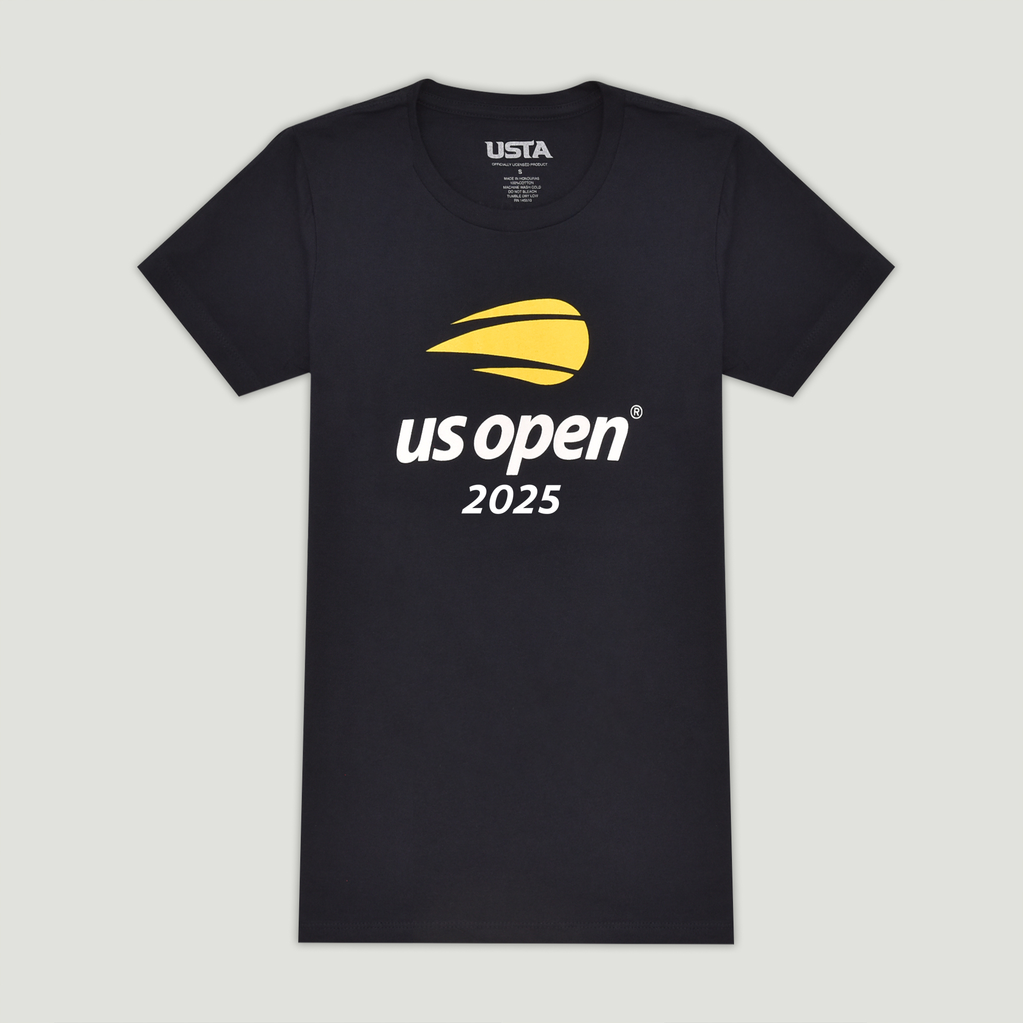 US Open 2025 Women's Basic Logo T-Shirt - Navy