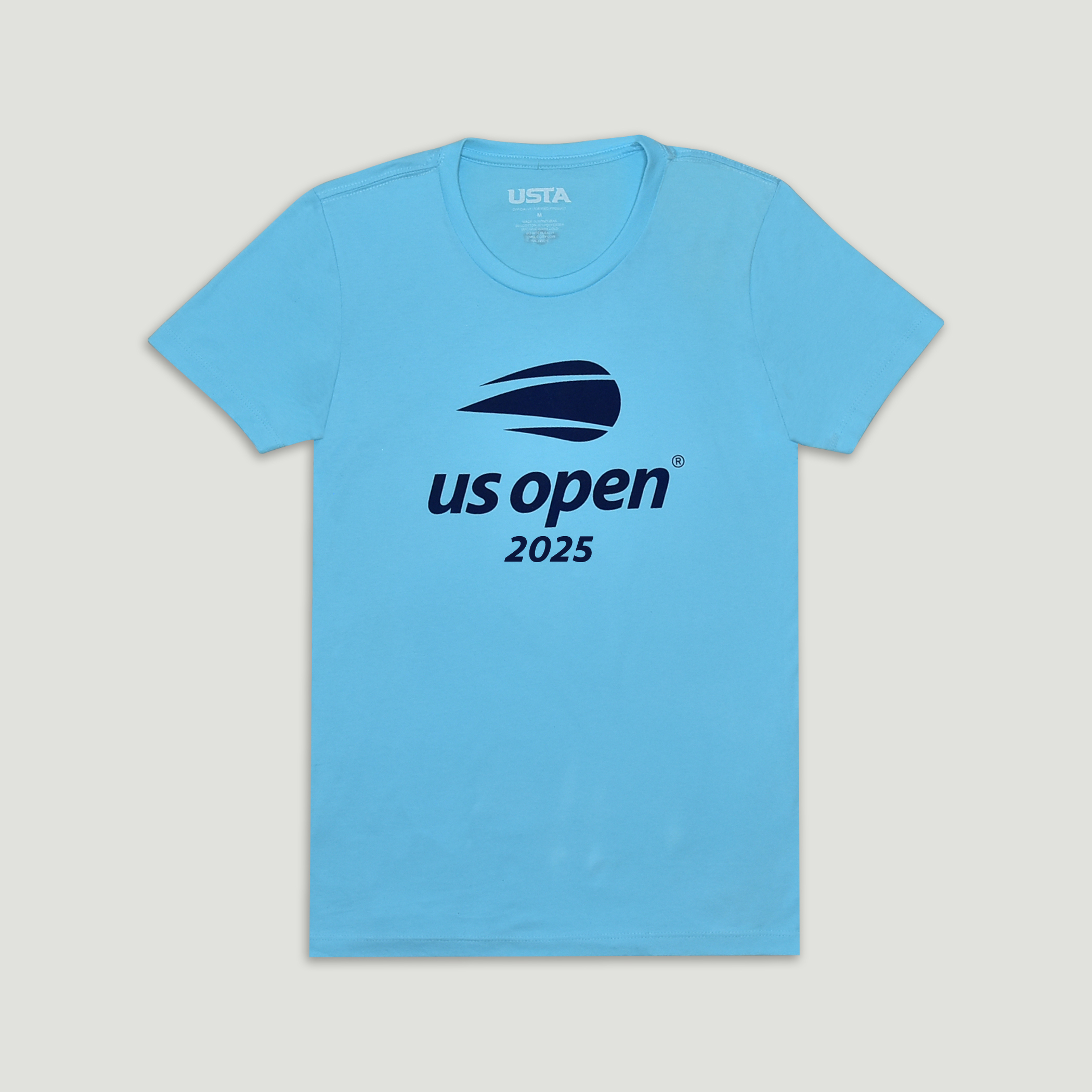 US Open 2025 Women's Official Logo T-Shirt - Blue