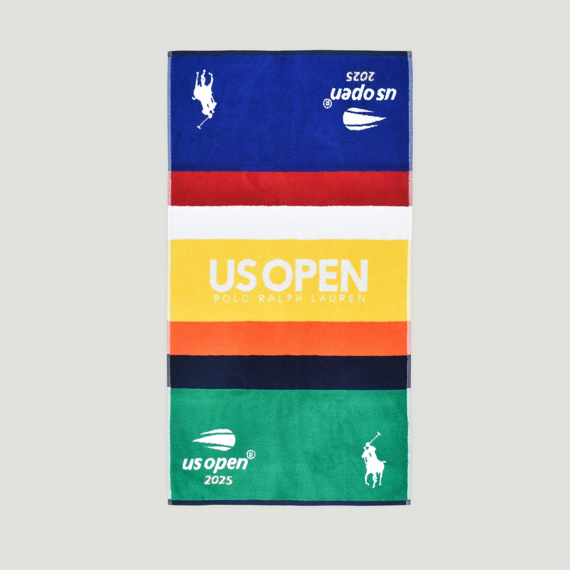 US Open 2025 On Court Dated Polo Towel