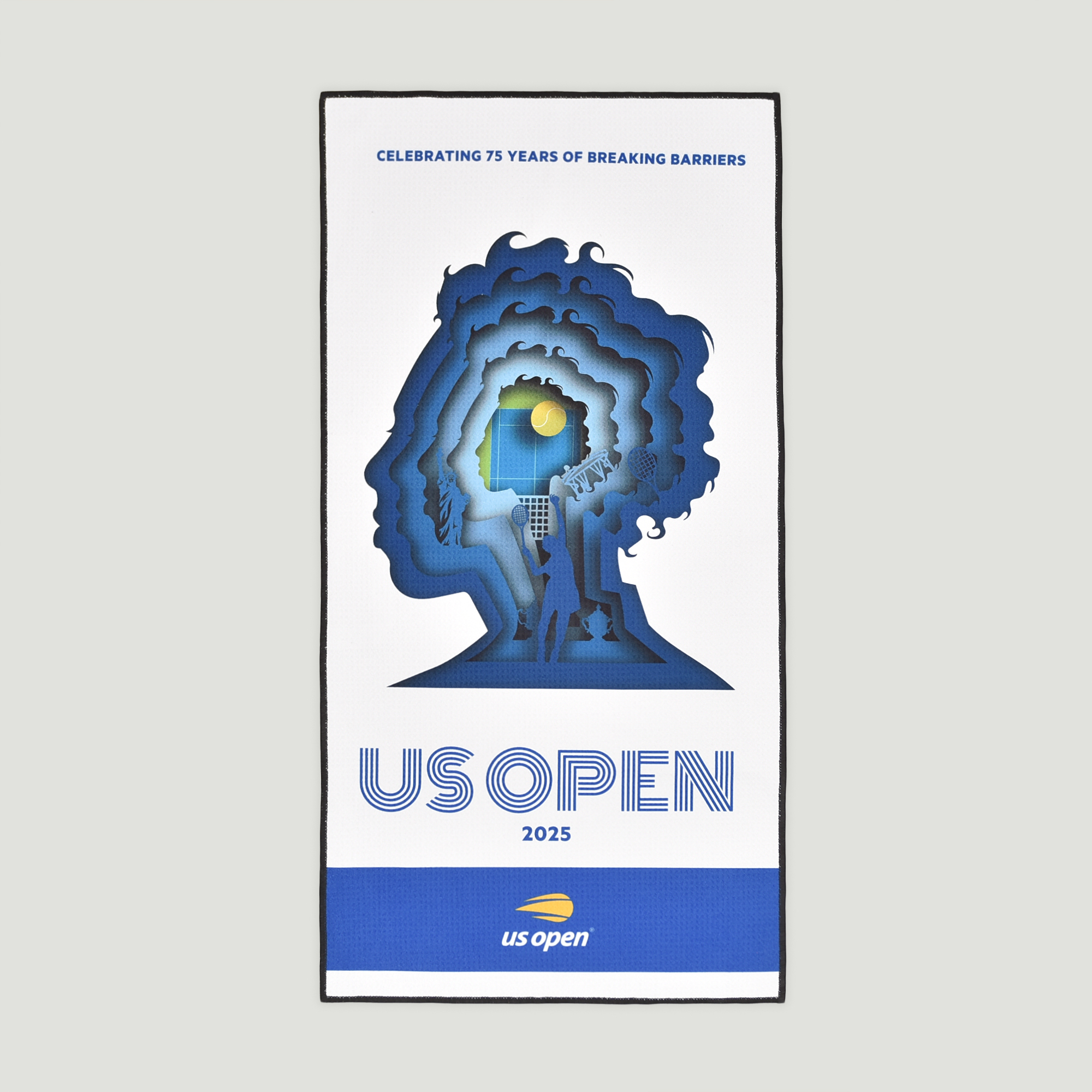 US Open 2025 Theme Art Towel