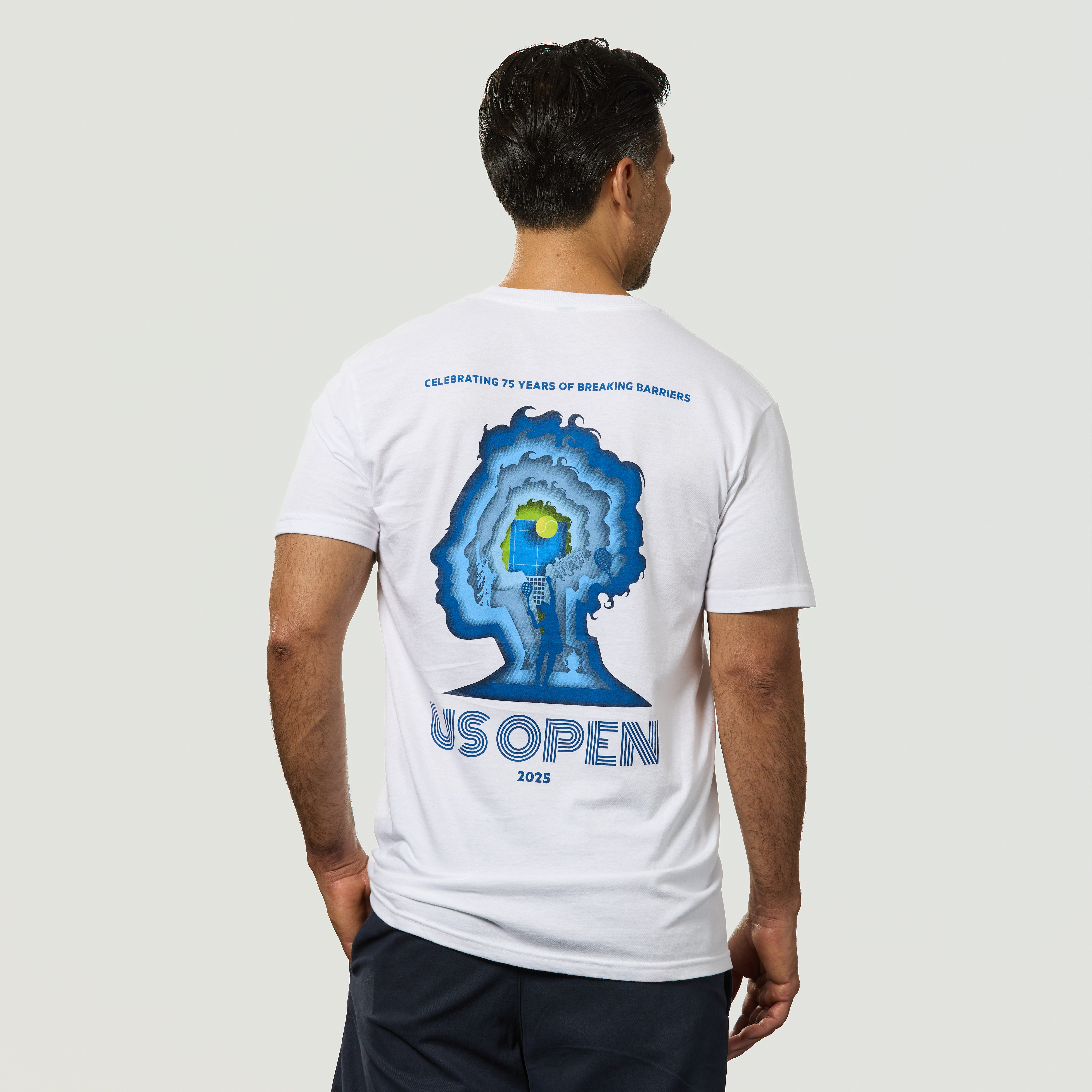 US Open Collection 2025 Official Theme Art Tee- Back