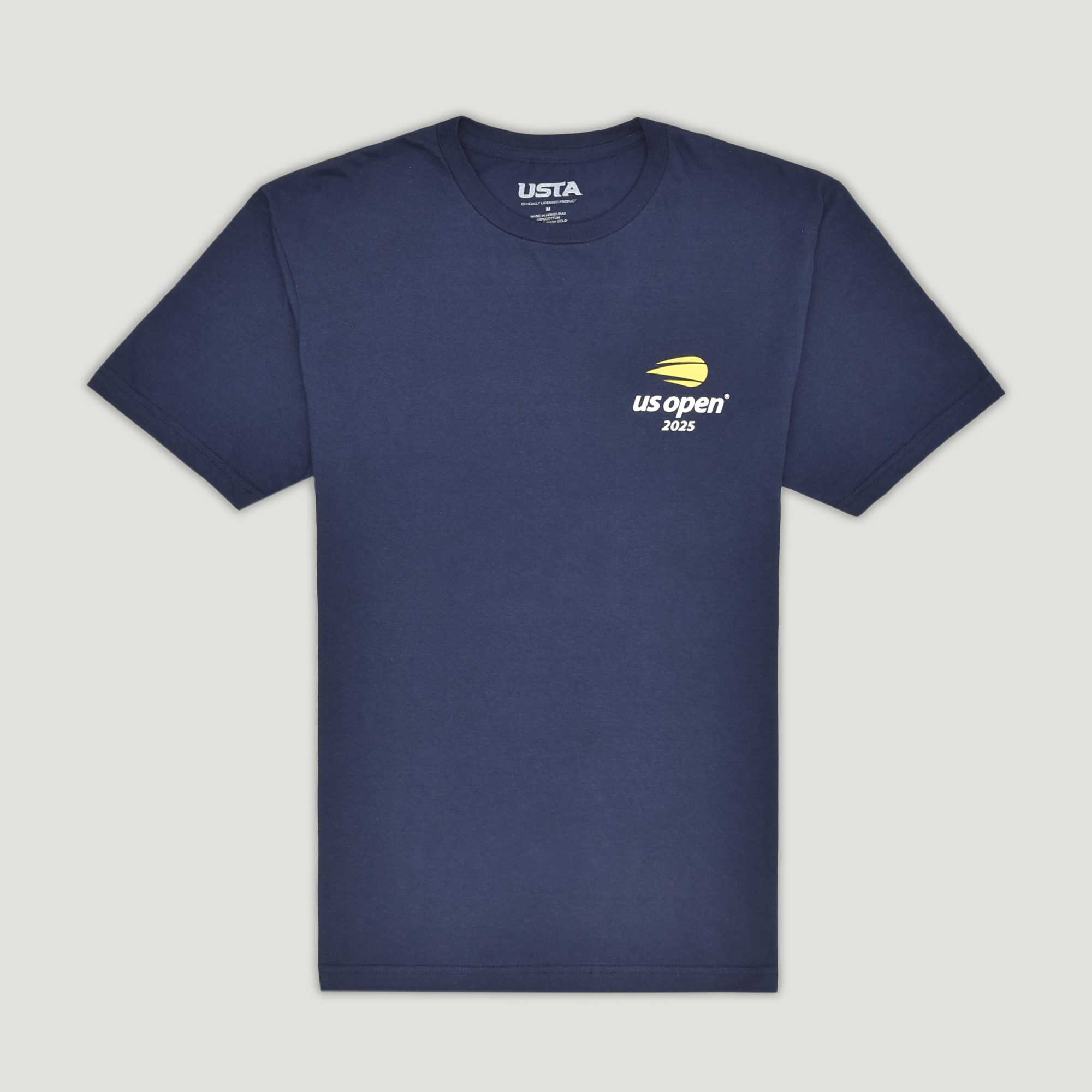 US Open Collection 2025 Painted Blue Court T-Shirt - Navy