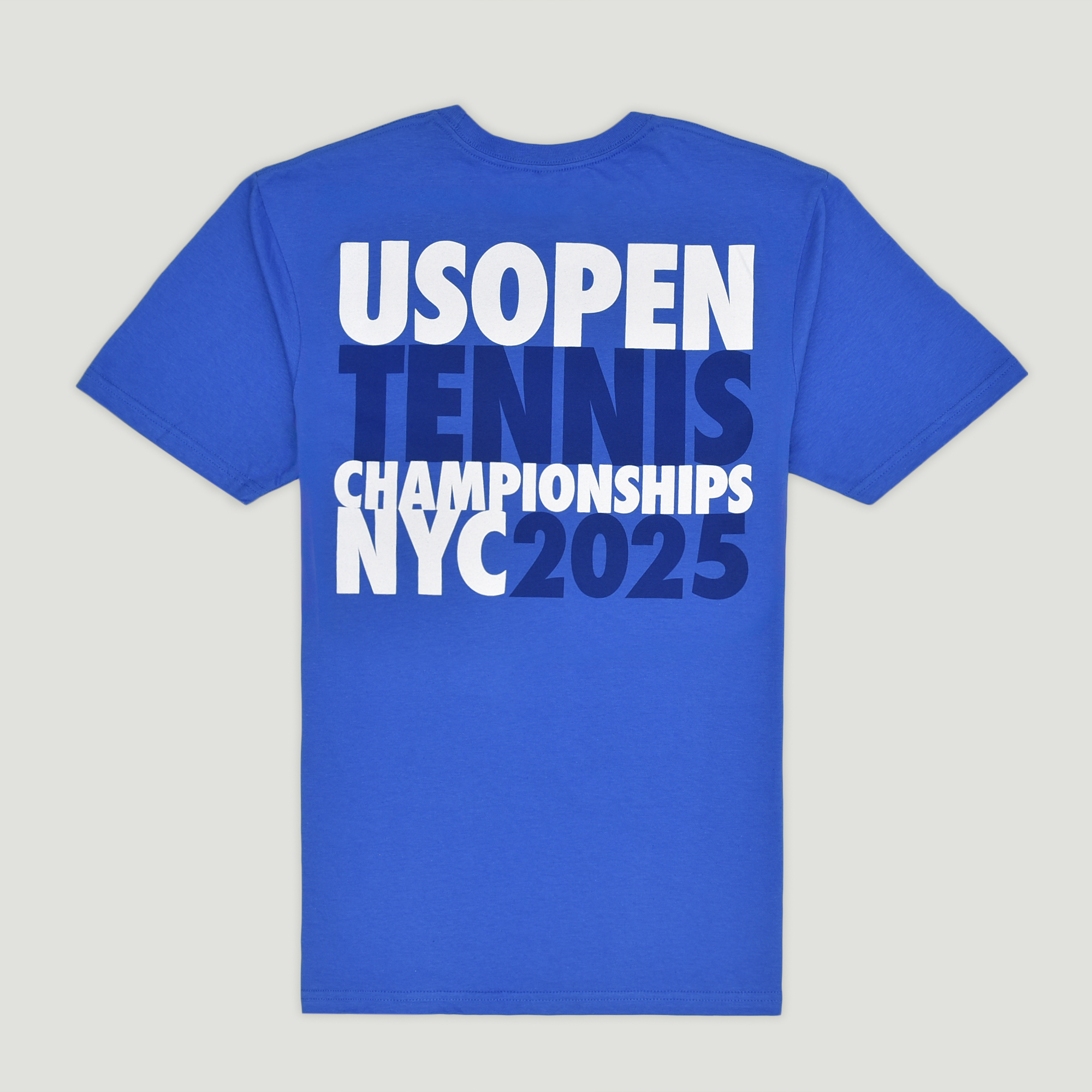 US Open Collection 2025 Bold Text Championship NYC T-Shirt- Back