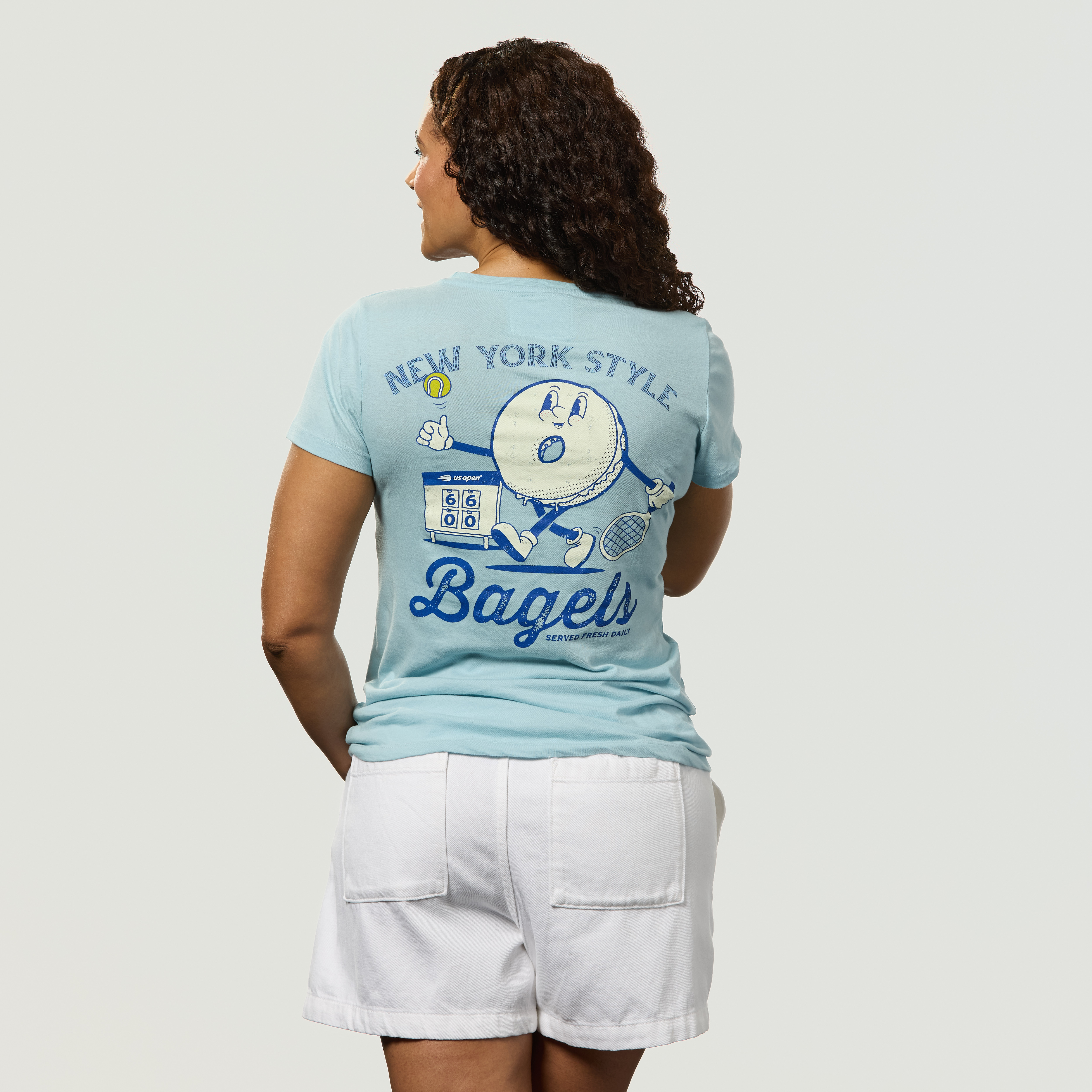US Open Collection Women's Bagel Tee- Back