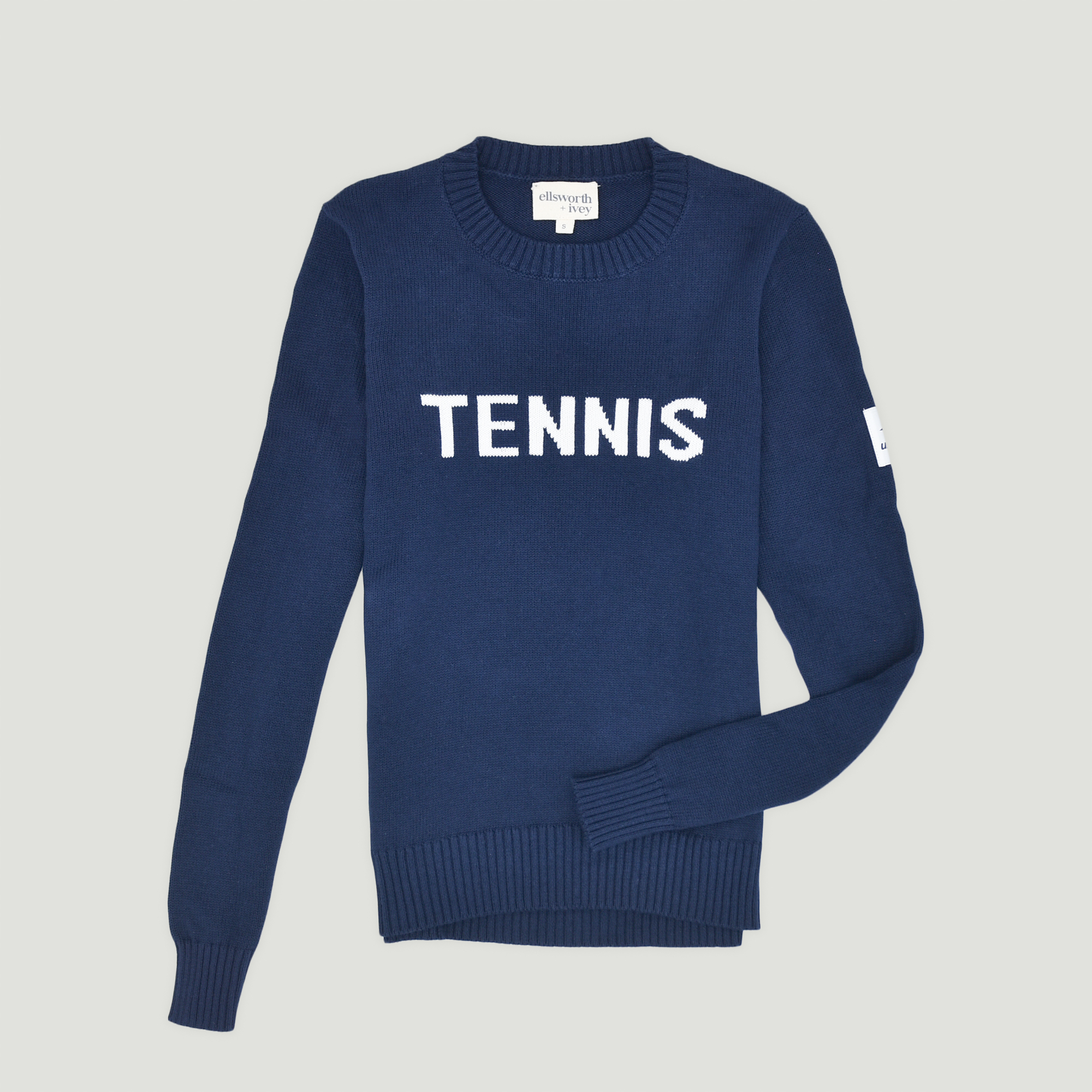 US Open Ellsworth & Ivey Classic Crewneck Women's Sweater - Navy