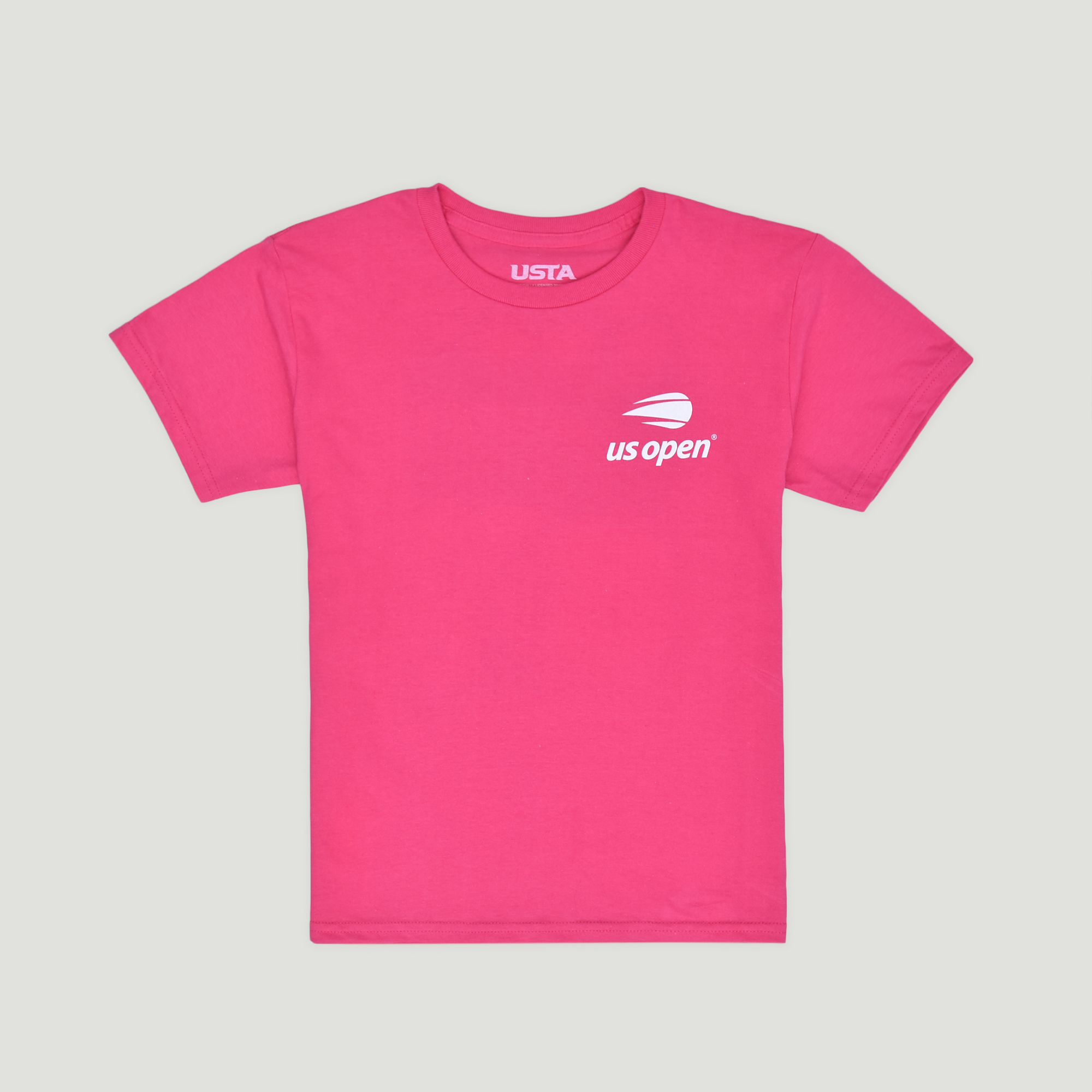 Youth Girls Peace and Love Short Sleeve Tee- Heliconia