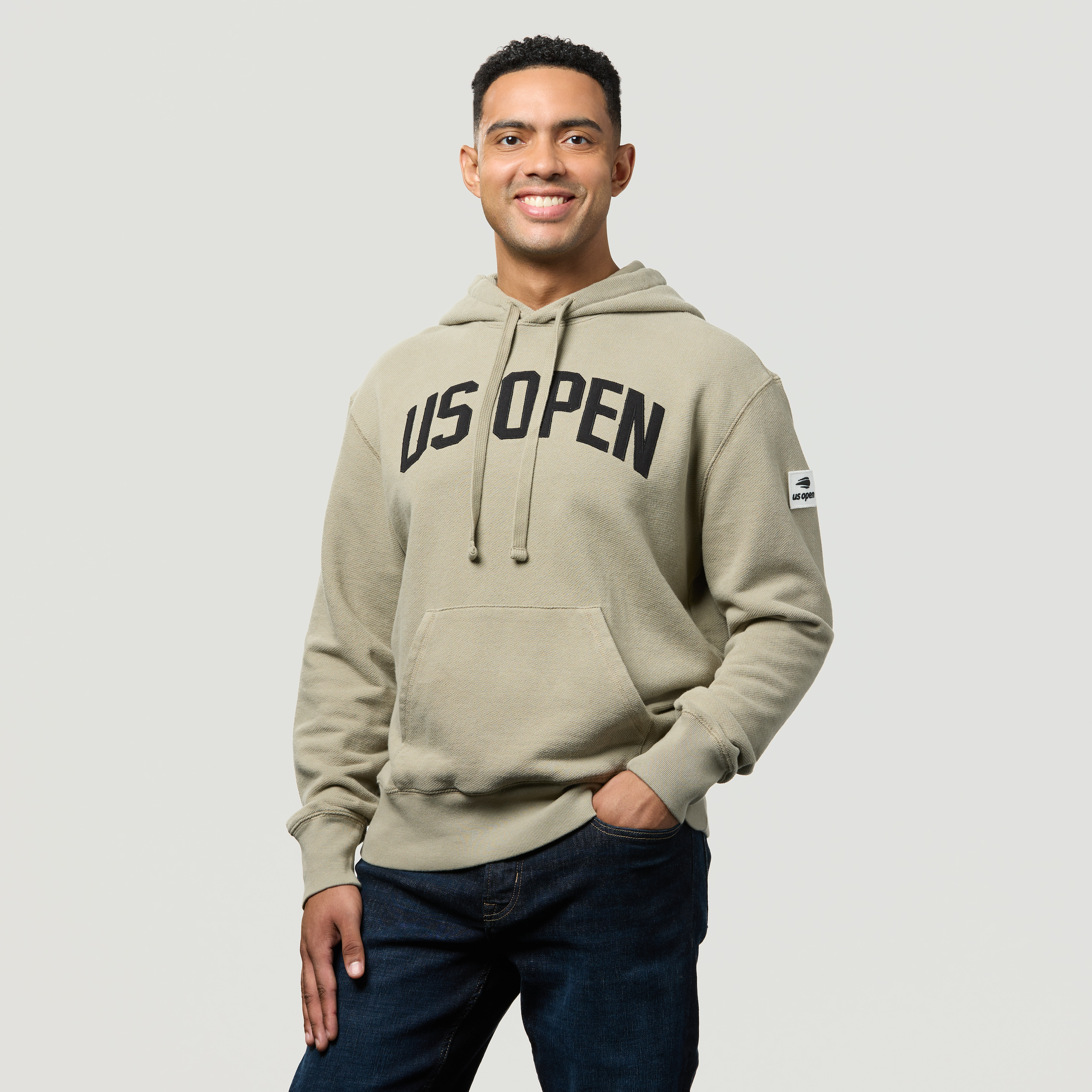 US Open Standard Rec Hampton Hoodie- Brown