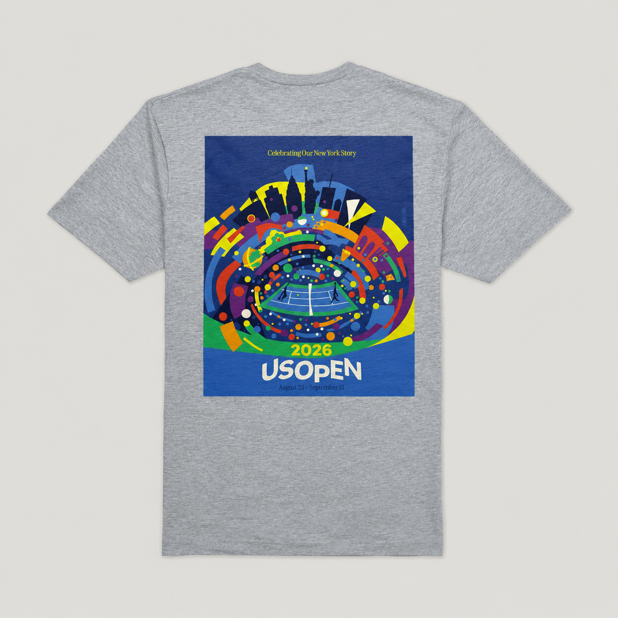 US Open Collection 2026 Theme Art T-Shirt