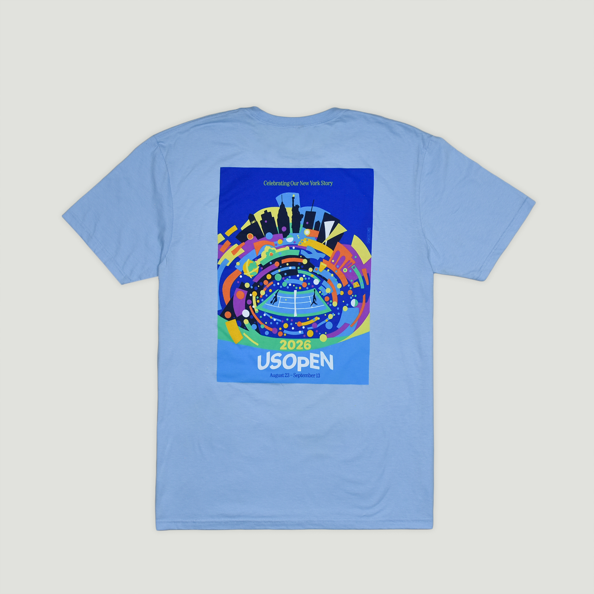 US Open Collection 2026 Theme Art T-Shirt