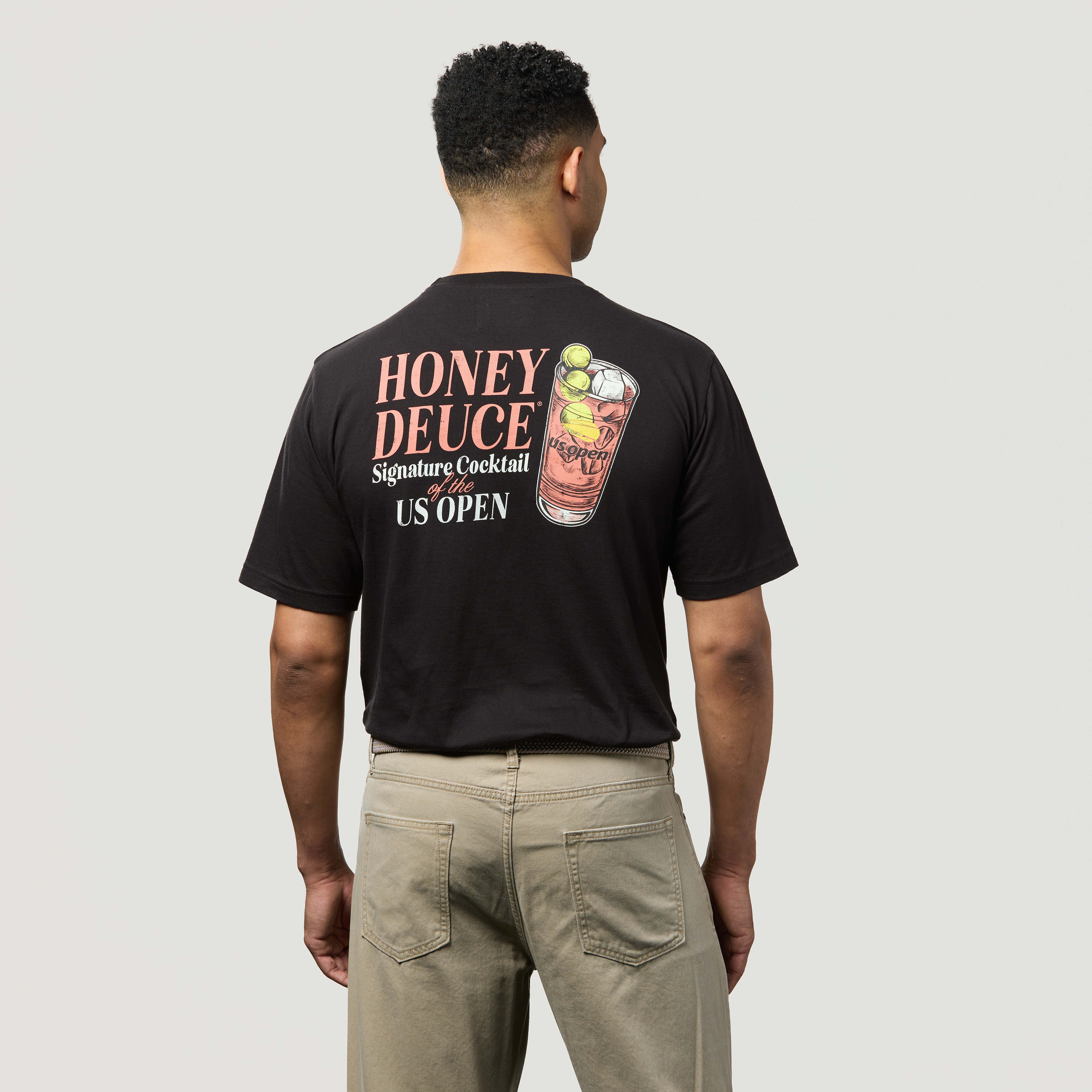 US Open American Needle Honey Deuce Brass Tacks S/S Tee- Black